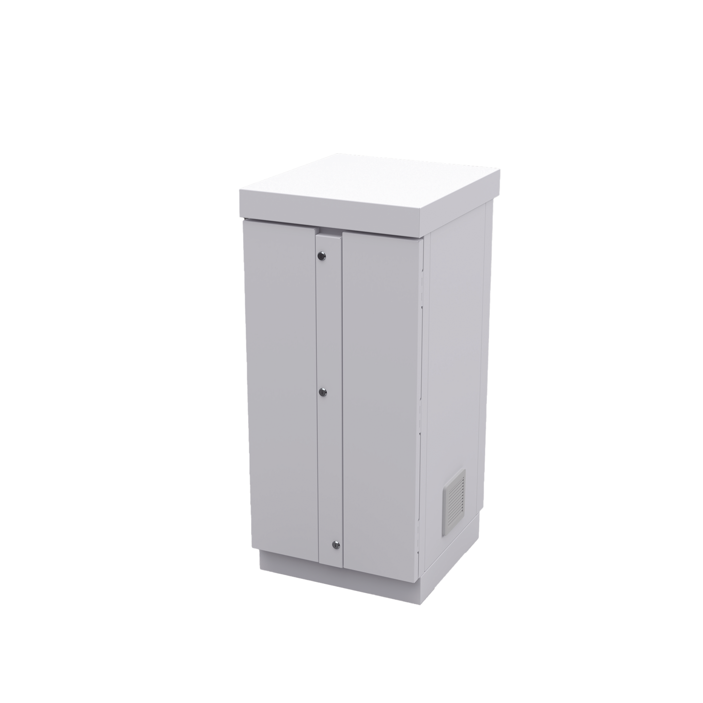 EFCB051106W - Gabinete de Seguridad de Lámina Galvanizada  para Almacenamiento de Baterías (Hasta 6 baterías PL110D12).