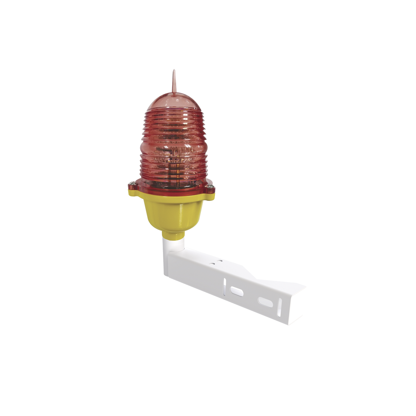 EI-LBIBHLU - Estrobo Led de Obstrucción Color Rojo (110 Vca de Entrada) / Luz fija / Incluye Herraje para montarlo
