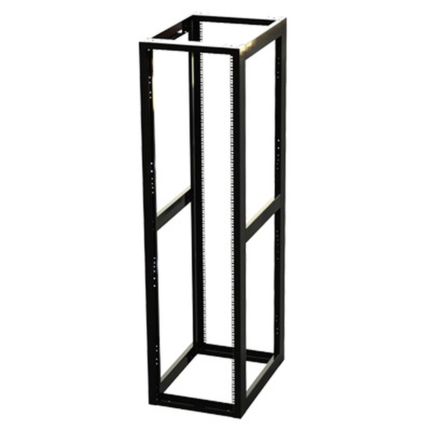 EI-QR-3245-R2 - Rack Estándar 19" de 4 Postes, Acero, 45 Unidades, Profundidad Ajustable.