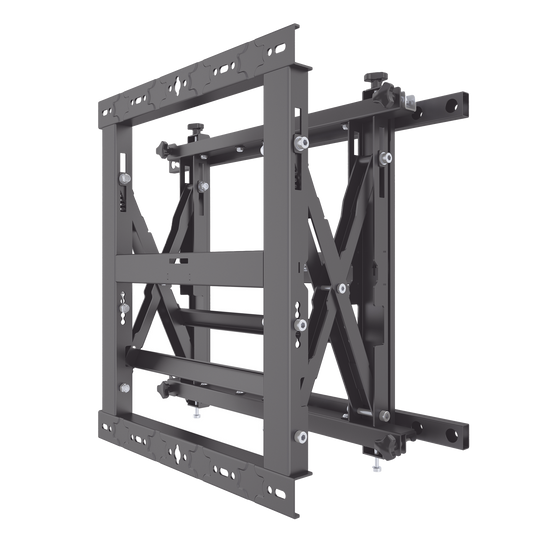 EMVW600 - Soporte Modular de Pared para Videowall | Pop Out | Peso Máx. Sopotado 50 Kg | Soporta Formato Horizontal y Vertical.