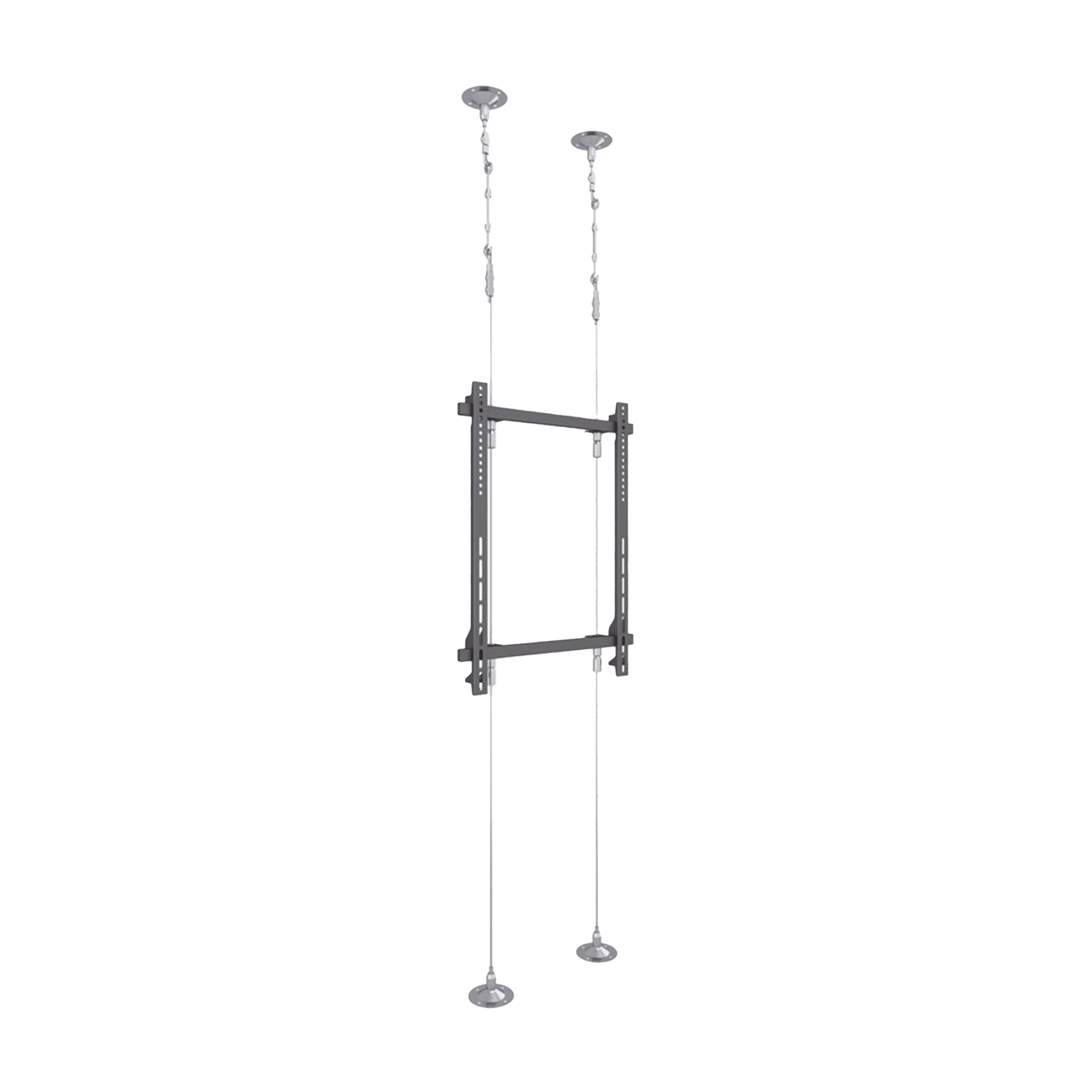 Montaje Cableado de Acero| Suelo a Techo| Capacidad Máx. de Carga 30kg| Para Pantallas de 32 ~ 75| VESA 400 x 600
