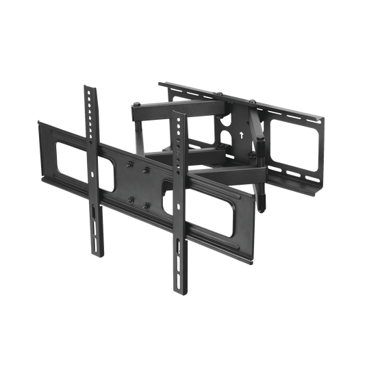 Montaje de Pared Universal Articulado para Monitores de 32 a 55 / Carga Máxima 50 Kg / Vesa 600 x 400 / 400 X 400 / 400 x 200 / Separacion de Pared de 7.6 cm a 51 cm / Acero / 15° de Inclinación