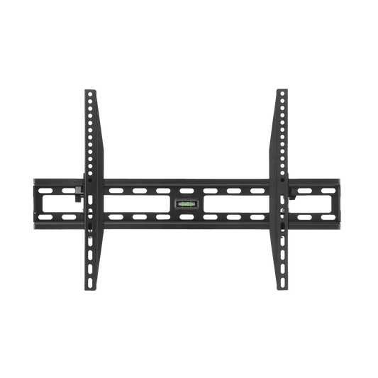 Montaje de Pared Universal Fijo para Monitores de 32 a 60  / Soporta hasta 50 Kg / Vesa 600 x 400 / 400 x 400 / 400 x 200 / Acero / 10° de Inclinación / Cuenta con Nivel para Ajuste