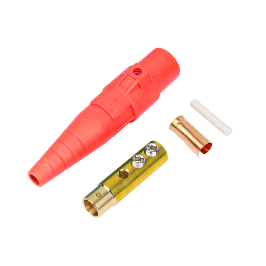 EPCAMLOCK400AFRED - Conector camlock  400 AMPERES HEMBRA COLOR ROJO