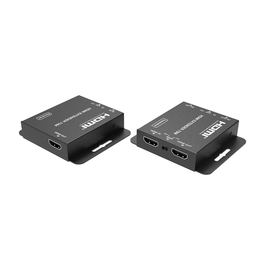 EPC-ED970 - Kit Extensor HDMI | 4K2K@40m | 1080p@70m | Cat5e/Cat6 | Soporte PoC | HDMI Loop | Transmisión IR