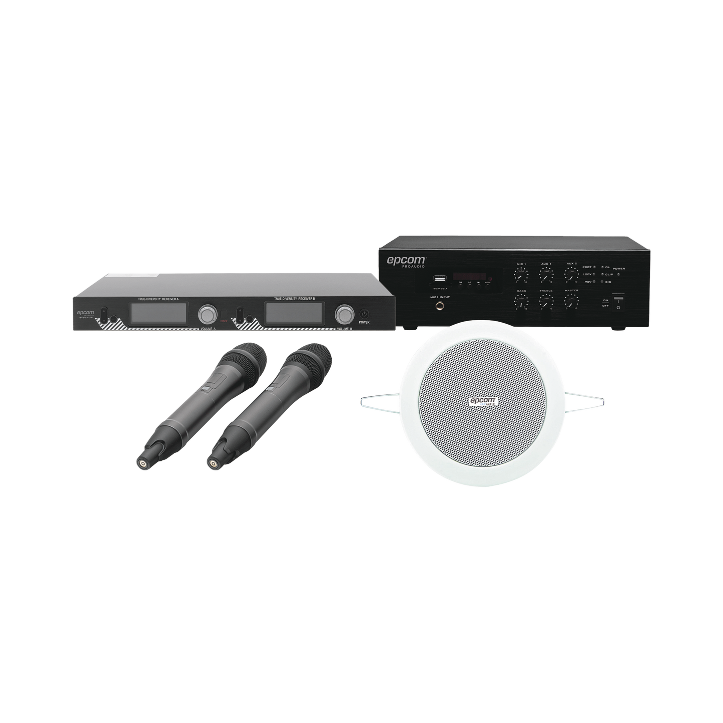 EPCONFERKIT - KIT IDEAL PARA SALAS DE CONFERENCIAS 1 SFB120 + 1 SF521UH + 4 SF104GD