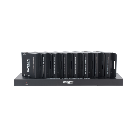 EPC-SP918C70 - Splitter HDMI 1x8 | Extensor HDMI | 4K@30Hz 40m | 1080p@60Hz 70m | Función PoC |  4:4:4