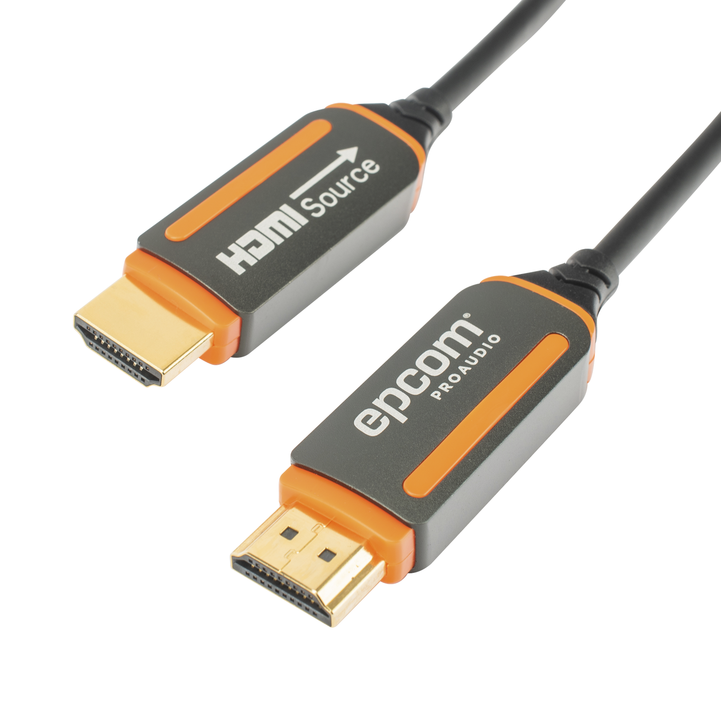 EP-FOH-4K-30M Cable HDMI de Fibra Óptica de 30m | Alta Definición | Version 2.0 | Alta velocidad 18Gbps | 4K@60Hz | HDCP 2.2 | Resistente a EMI y RFI