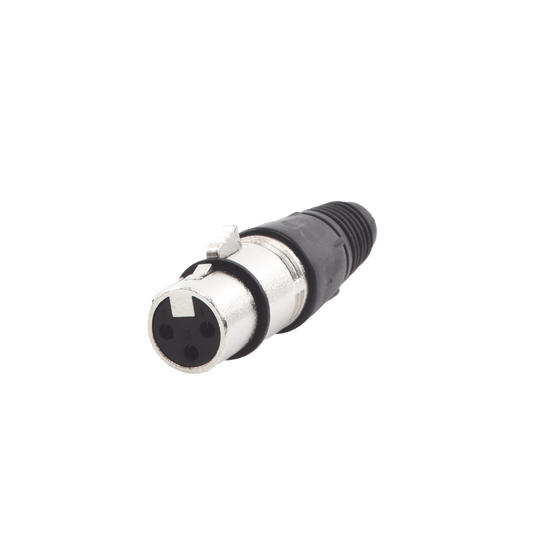 EP-XLRF - Conector XLR 3 Pines Hembra | Ideal para Conexiones de Micrófonos y Mezcladoras | Equipo de Audio Profesional