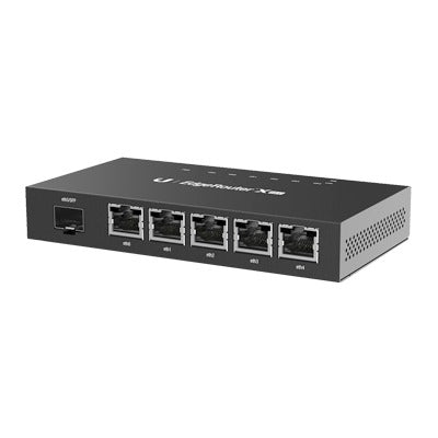 ER-X-SFP EdgeRouter X SFP de 5 puertos Gigabit + 1 puerto SFP con funciones avanzadas de ruteo
