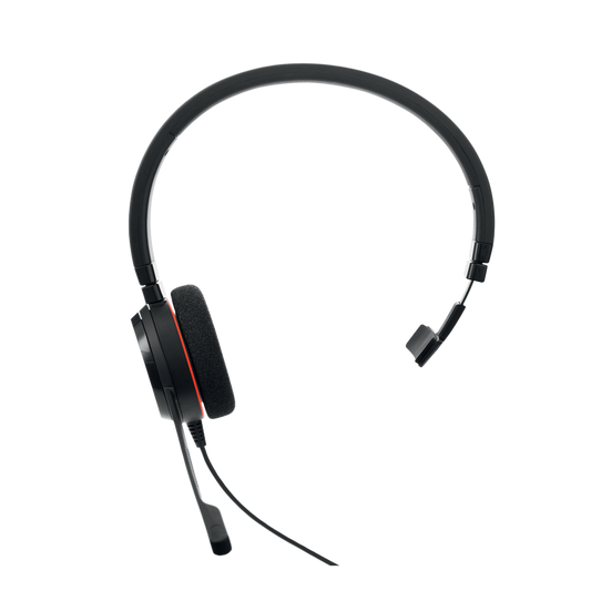 EVOLVE-20-MONO-MS Jabra Evolve 20 Mono con conexión USB, micrófono con cancelación de ruido de última generación, configuración Plug and Play, Certificación Microsoft Teams (4993-823-109)