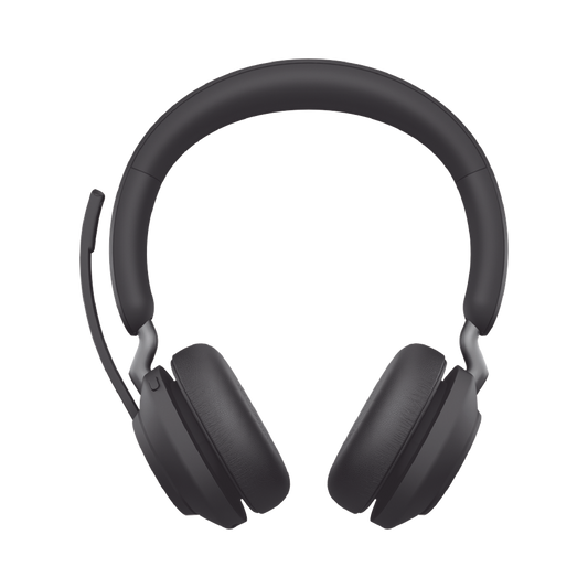 EVOLVE2-65-STEREO-UC-BK-A Jabra Evolve2 65, Auricular stereo versión UC con aislamiento de ruido activa, dongle USB-A indicador de ocupado (Busylight) (26599-989-999)
