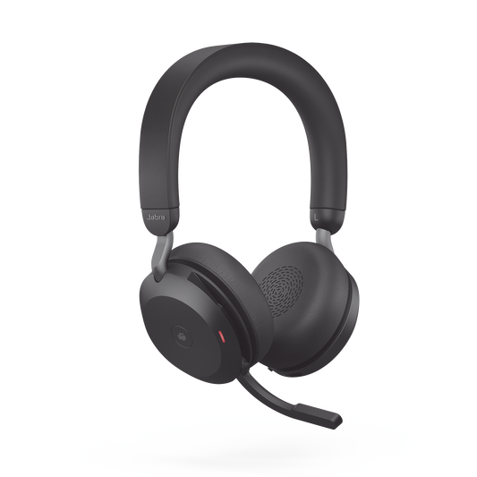 EVOLVE275MSBKA - Jabra Evolve2 75, Auricular stereo versión MS con cancelación de ruido activa, dongle USB-A indicador de ocupado (Busylight)(27599-999-999)