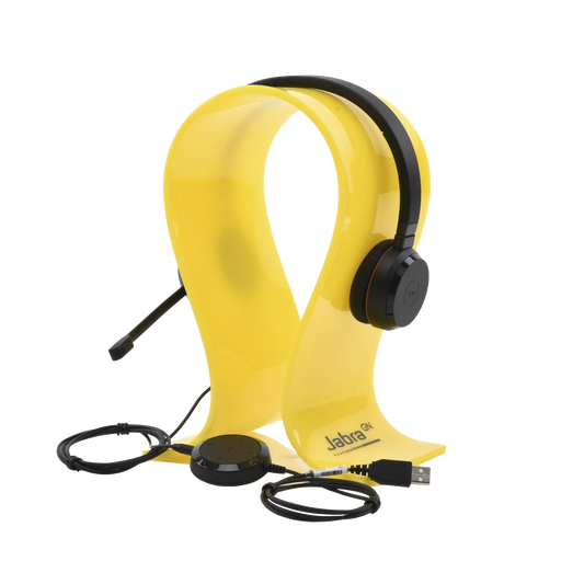 EVOLVE-30-DUO-MS Jabra Evolve 30 Duo con conexión USB / 3.5mm, micrófono con cancelación de ruido y controlador en el cable con botones e indicadores LED (5399-823-309)