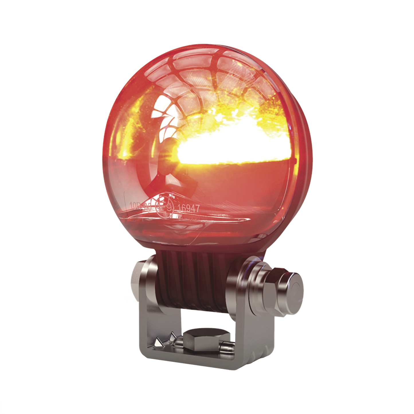 EW2030R - Luz LED límite de arco color rojo, para zonas de trabajo en montacargas y vehiculos