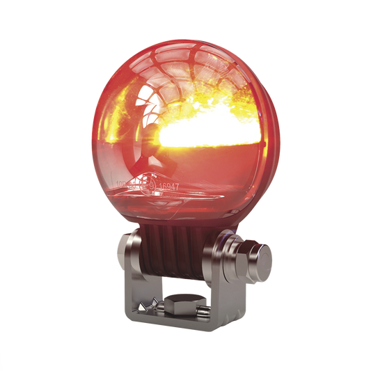 EW2030R - Luz LED límite de arco color rojo, para zonas de trabajo en montacargas y vehiculos