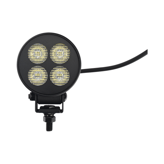 EW2710 - Luz de Trabajo Ultra brillante Circular, 4 LED, 2556 Lúmenes, 12-24 Vcd