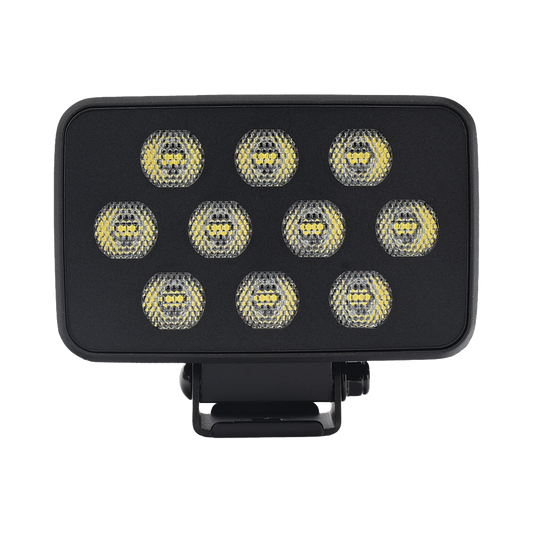 EW2731 - Luz de Trabajo Ultra brillante Cuadrada, 10 LED, 8937 Lúmenes, 12-24 Vcd