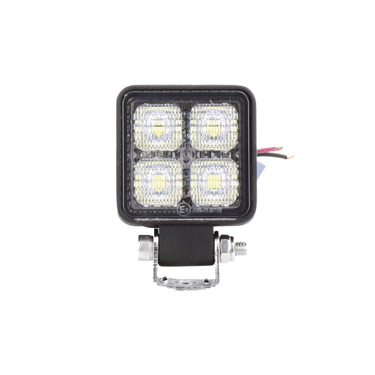 EW2B2PCP - Luz de trabajo de 4 LED de 10 Watt, 12-24 Vcd, 800 lúmenes