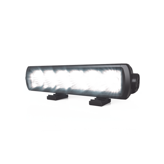 EW3109 - Barra LED color claro de una fila, 12-24 Vcc, 9 pulgadas de largo, 2175 lúmenes, Montaje Permanente