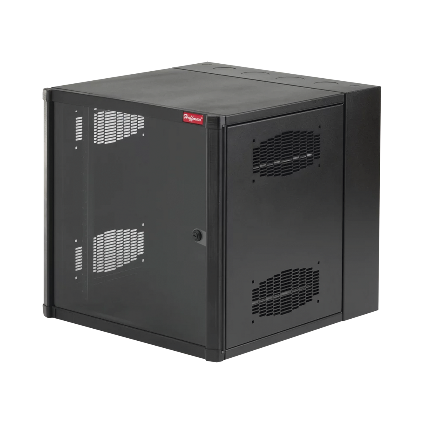EWMW482425 - Gabinete AccessPlus  26 UR de Montaje en Pared de 19in, Rieles Numerados y Roscados #10-32, Puerta con Ventana de Seguridad, 600 mm de Ancho, 637 mm de Profundidad, Color Negro