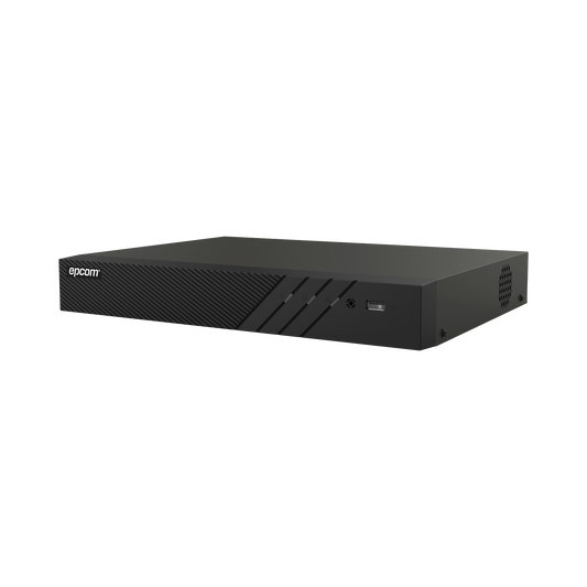EX-5016TURBO DVR 16 Canales TURBOHD + 8 Canales IP / 5 Megapixel Lite - 3K Lite / Audio Bidireccional por Coaxitron / Reconocimiento Facial / ACUSENSE (Evista falsas alarmas) / 1 Bahía de Disco Duro / Salida de Video en Full HD