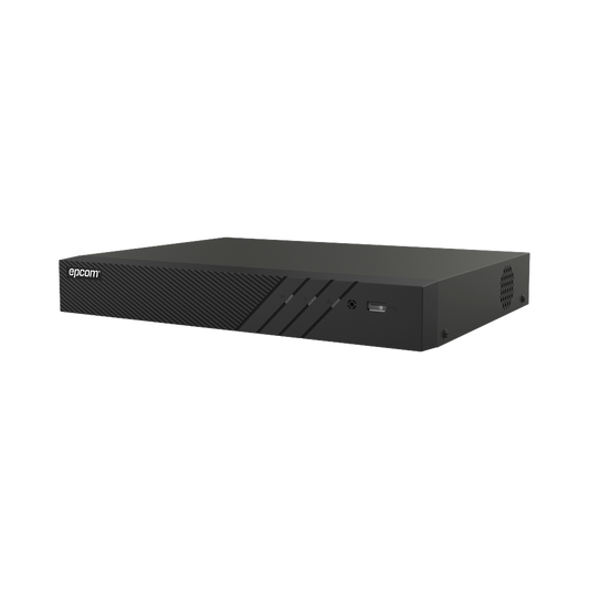 EX-8004TURBO DVR 4 Canales TURBOHD + 4 Canales IP / 8 Megapixel (4K) / Audio Bidireccional por Coaxitron / ACUSENSE / Reconocimiento Facial / 1 Bahía de Disco Duro / Salida de Video en Full HD / H.265+