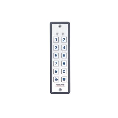 EY-C60N Lector ultra delgado de proximidad con teclado, capacidad de lectura de tarjetas ROSSLARE y HID, 125 Khz