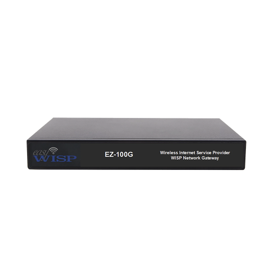 EZ100G Administrador (CRM) de red WISP, controla, bloquea a los usuarios, 4 puertos LAN 10/100 Mbps, 1 puerto WAN 10/100, administración en la nube