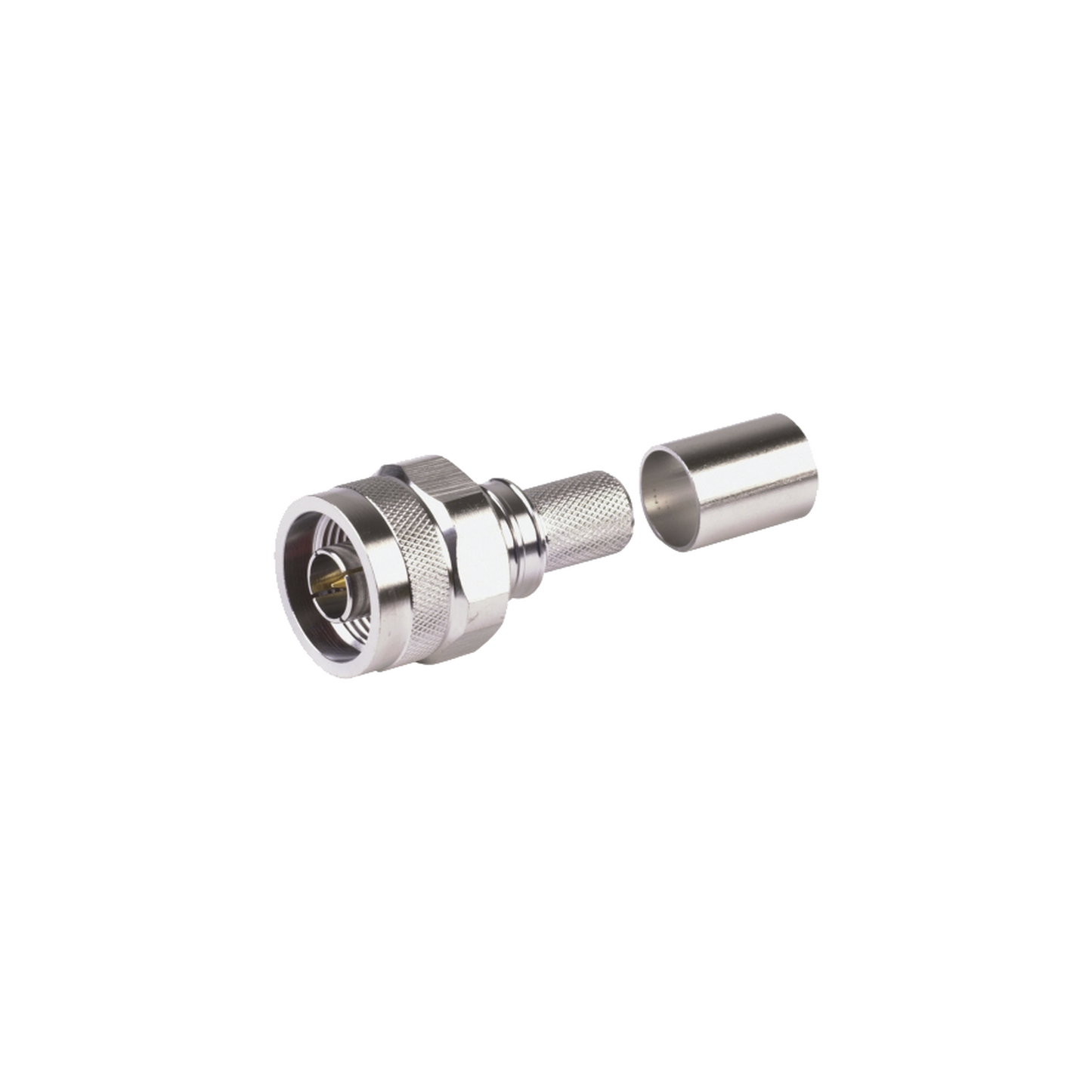 EZ-400-NM-HX - Conector N Macho Plegable Hex. con Pin Cautivo para cables Tipo RG8