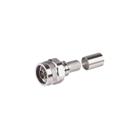 EZ-400-NM-HX - Conector N Macho Plegable Hex. con Pin Cautivo para cables Tipo RG8