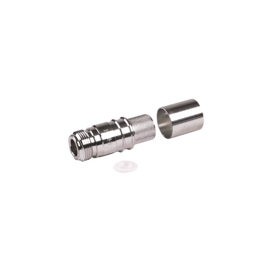 EZ-600-NF-X - Conector N Hembra Plegable con Pin Cautivo para cable LMR600, LP600