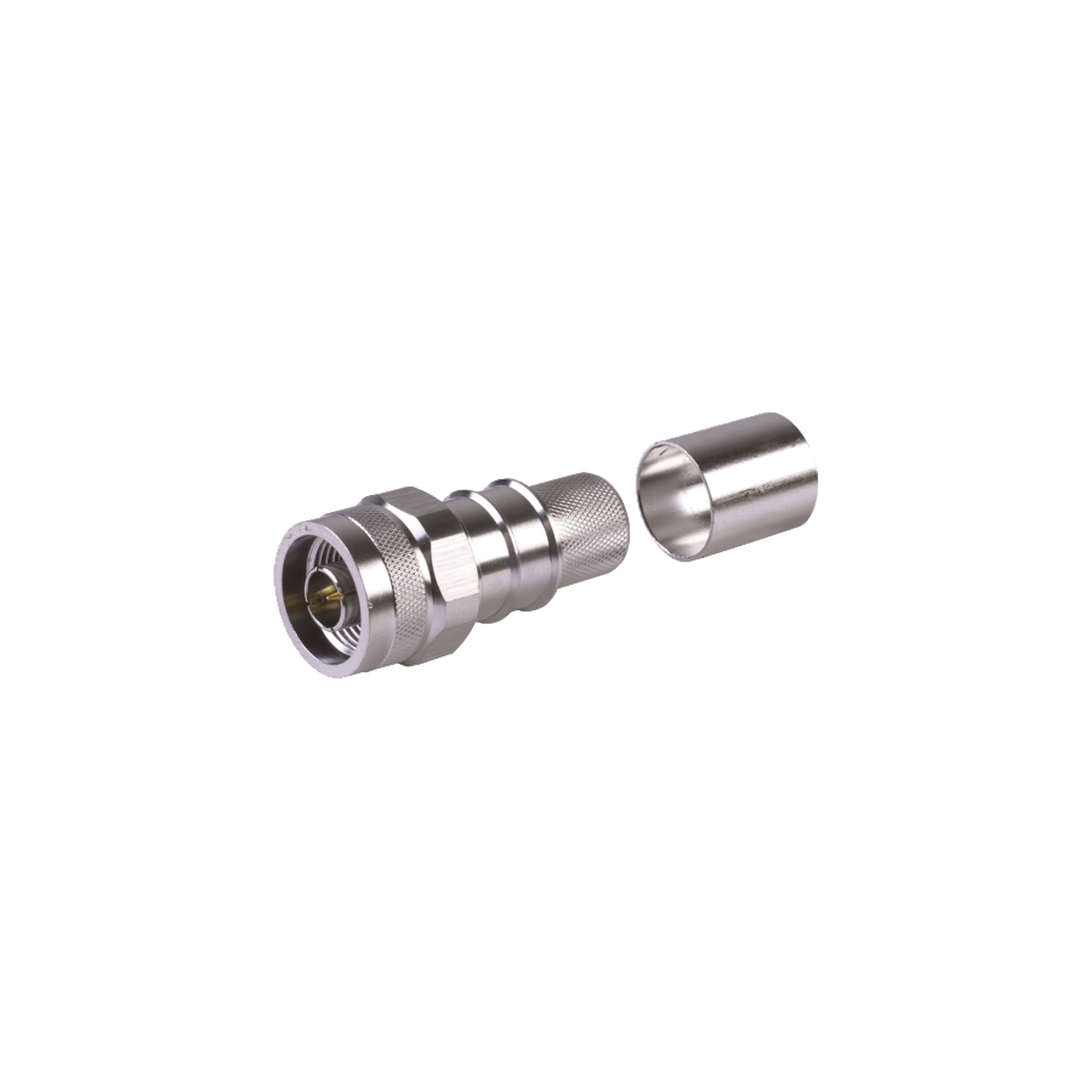 EZ-600-NM-HX - Conector N Macho Plegable con Pin Cautivo para cable LMR600, LP600