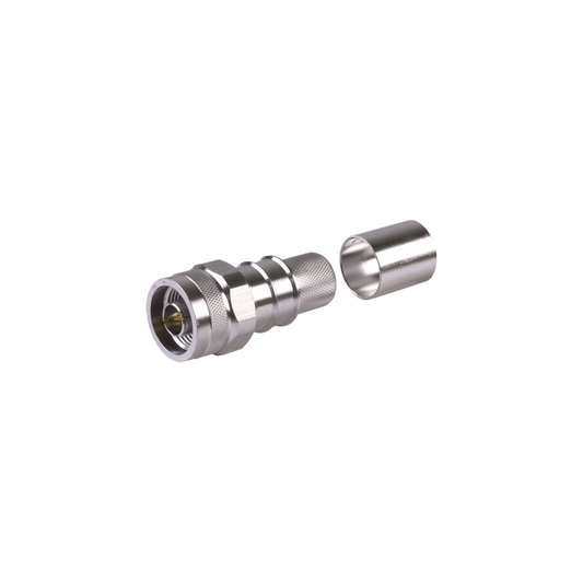 EZ-600-NM-HX - Conector N Macho Plegable con Pin Cautivo para cable LMR600, LP600