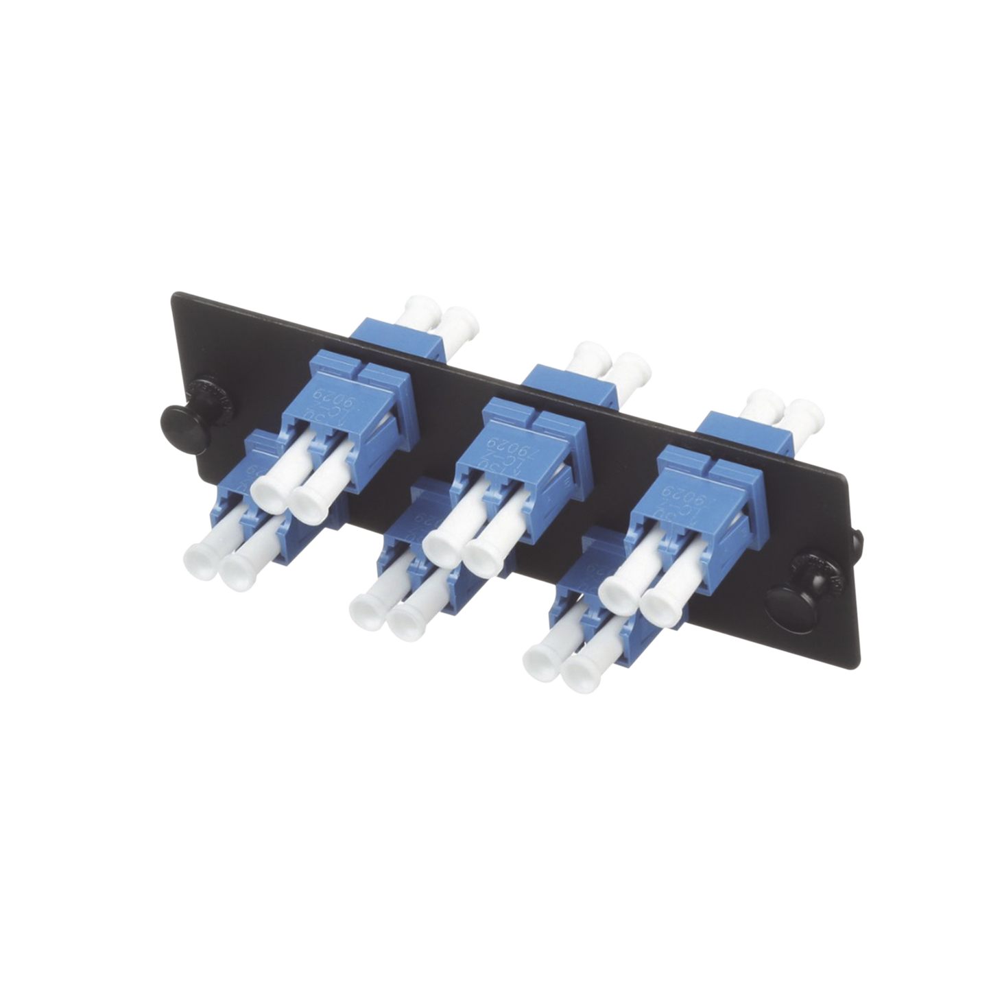 FAP6WBUDLCZ - Placa Acopladora de Fibra �ptica FAP, con 6 Conectores LC Duplex (12 Fibras), para Fibra Monomodo OS1/OS2, Color Azul