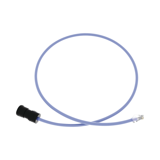 FC-ICCP1MBU - Cable de Conexi�n en Campo Jack a Plug RJ45, Categor�a 6A, CMP (Plenum), 1 Metro (3.28 Pies), Color Azul