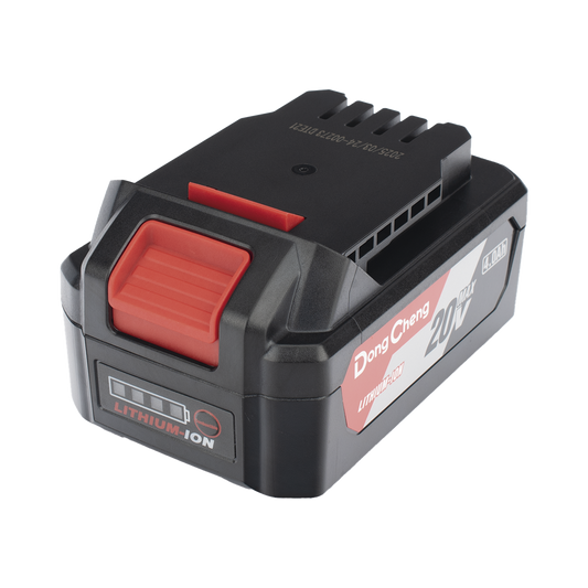 FFB-L2040 - Bater�a de Litio 20V 4.0Ah / Indicador LED de Carga / Dise�o Deslizable / Compatible con Herramientas DONGCHENG 20V