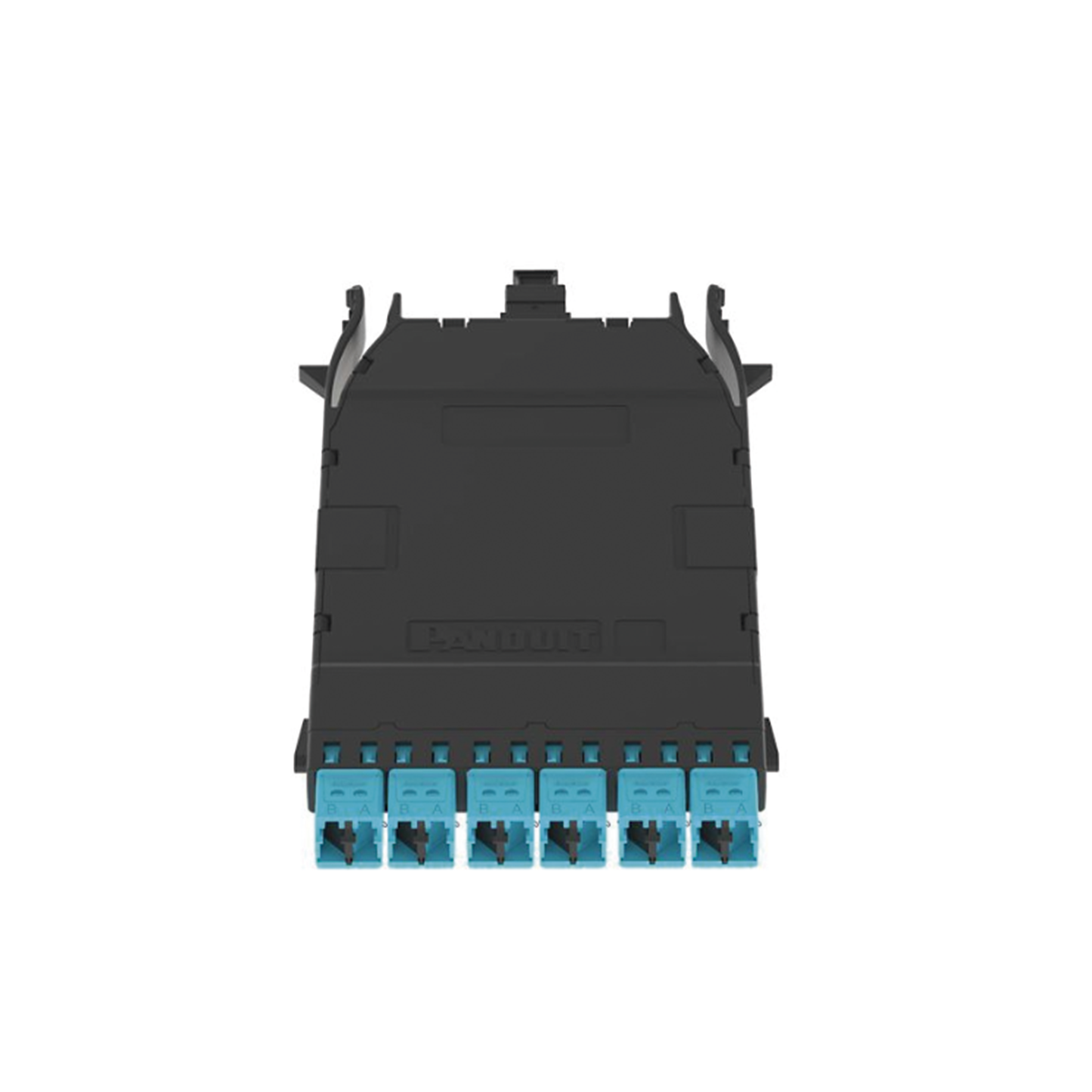 FHCZO-12-10U - Cassette HD Flex Para 12 Fibras Multimodo OM4, de MPO a 6 Conectores LC Duplex, Color Aqua