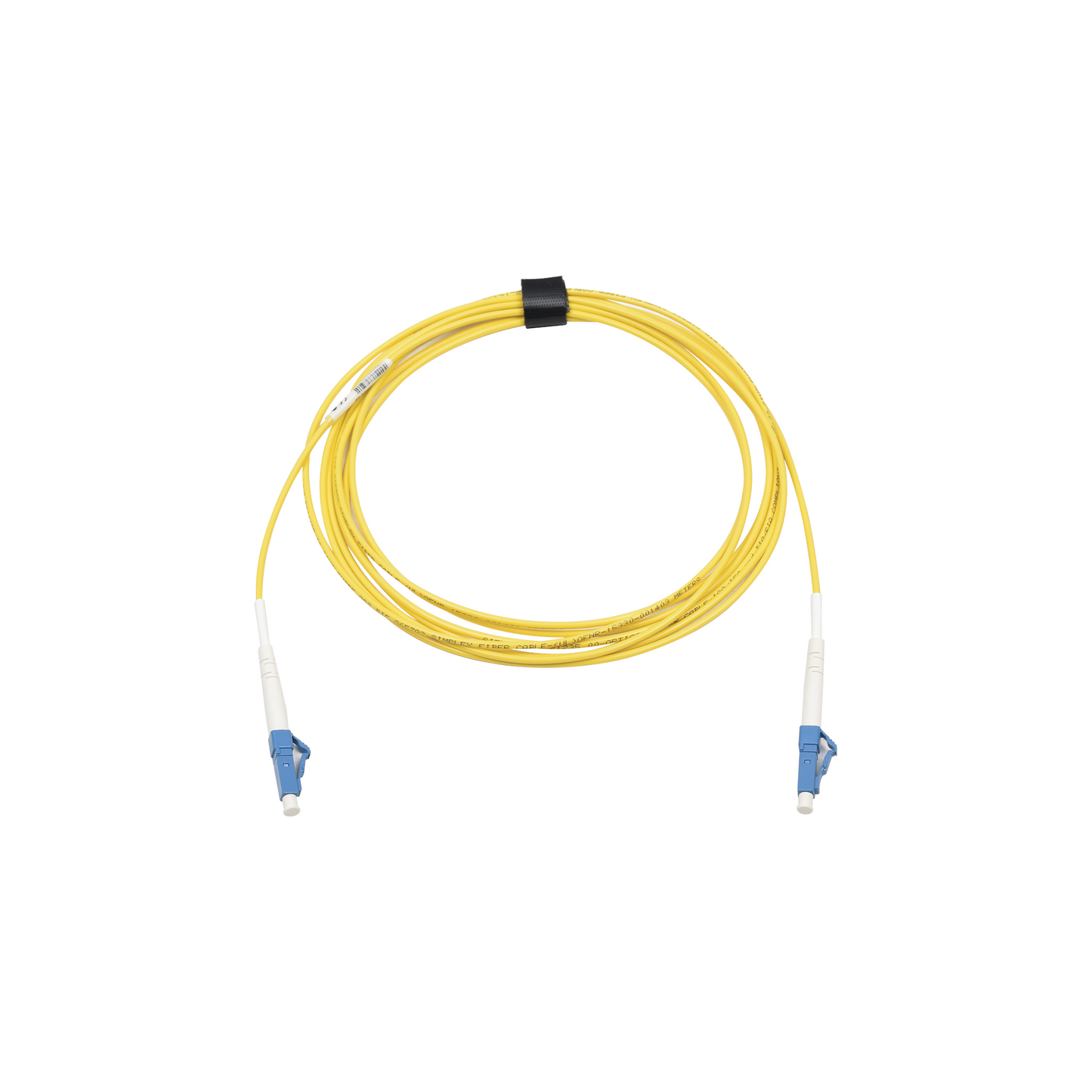FJ1-LCULCUL-03 - Jumper de Fibra �ptica Monomodo (OS2), XGLO, Riser, LC/UPC-LC/UPC Simplex, ONFR, Color Amarillo, 3 Metros (9.84 Pies)