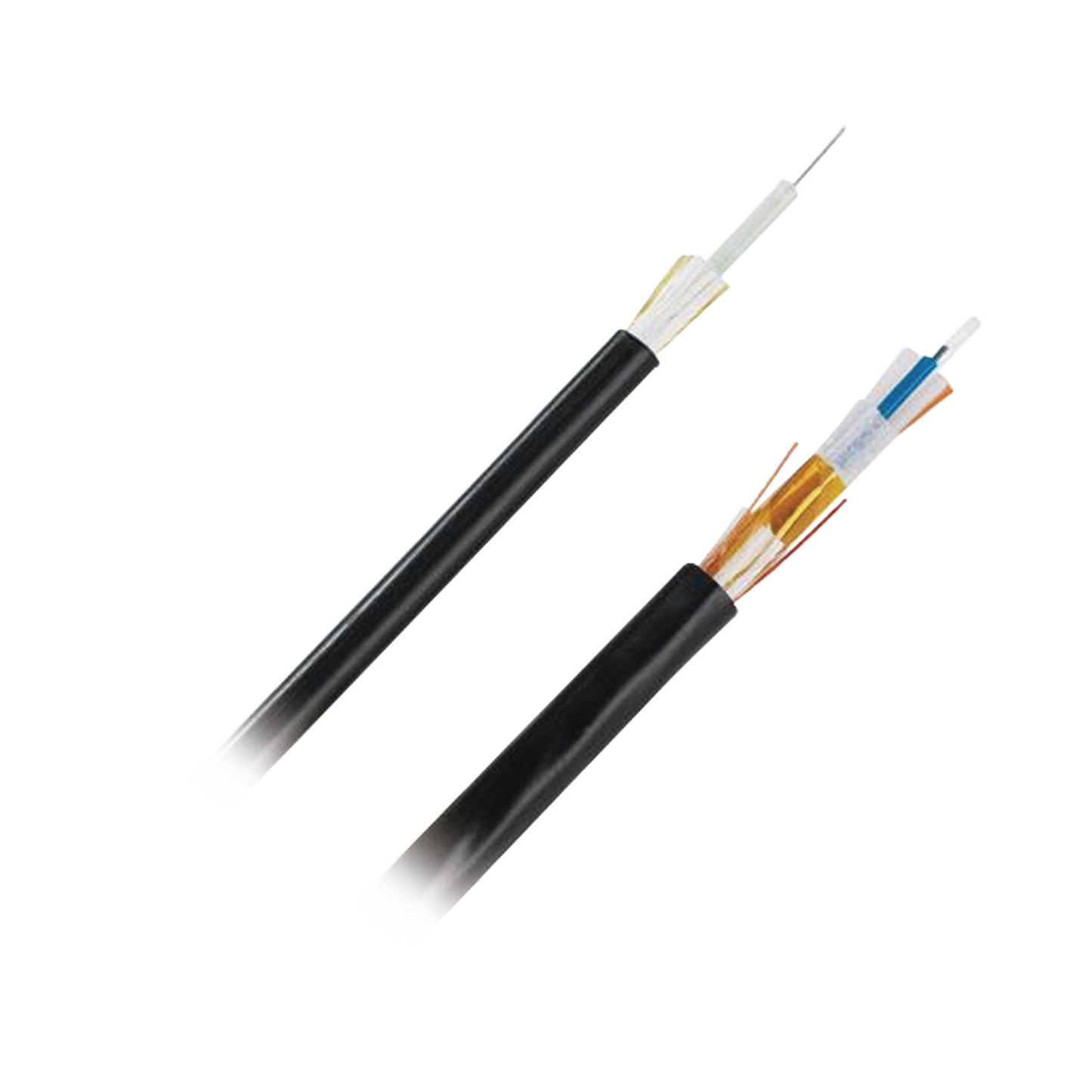 FOCRZ06Y - Cable de Fibra �ptica de 6 Hilos, Multimodo OM4 50/125 Optimizada, Interior/Exterior, Loose Tube 250um, No Conductiva (Diel�ctrica), OFNR (Riser), Precio Por Metro