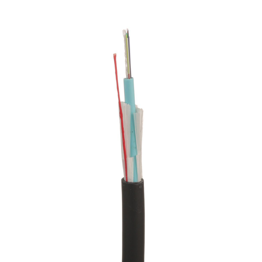 FOCRZ12Y - Cable de Fibra �ptica de 12 Hilos, Multimodo OM4 50/125 Optimizada, Interior/Exterior, Loose Tube 250um, No Conductiva (Diel�ctrica), OFNR (Riser), Precio Por Metro