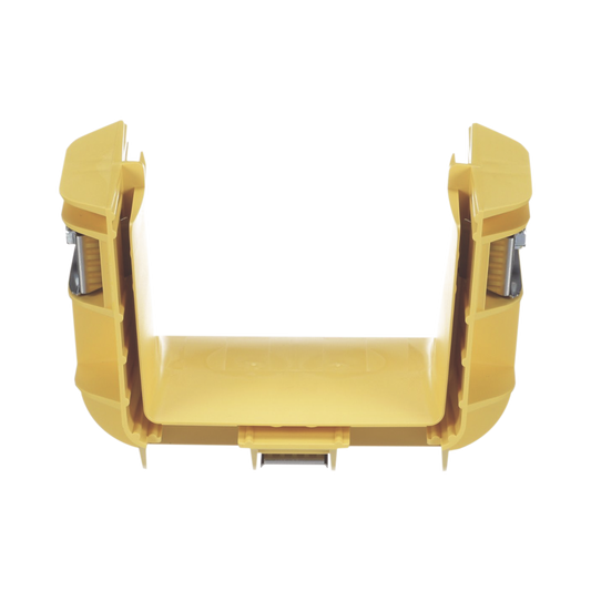 FRBC4X4LYL - Union Recta "Cople", Para Canaleta FiberRunner™ 4X4, Color Amarillo