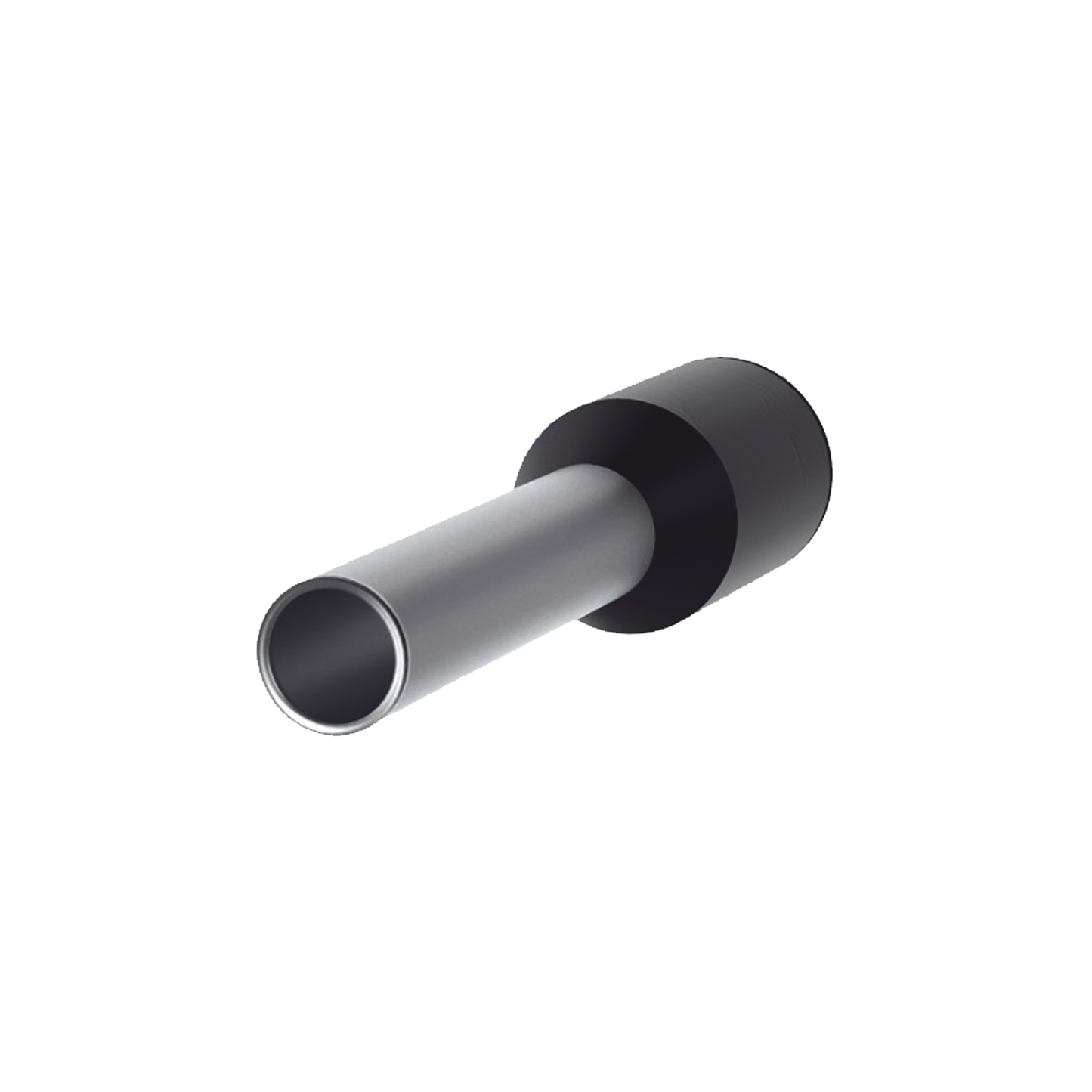 FSD78-10-D - Ferrule Aislado PAN-TERM para Cable 16 AWG, Largo 16.5mm, DIN Color Negro. Paquete 500 Piezas