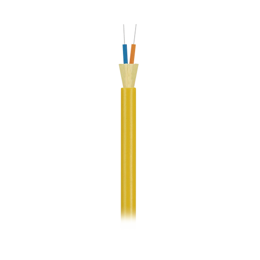 FSDRA02Y Cable de Fibra Óptica de 2 Hilos (G.657.A1), Monomodo OS2 9/125, Interior, Tight Buffer 900um, No Conductiva (Dieléctrica), Riser, Precio Por Metro