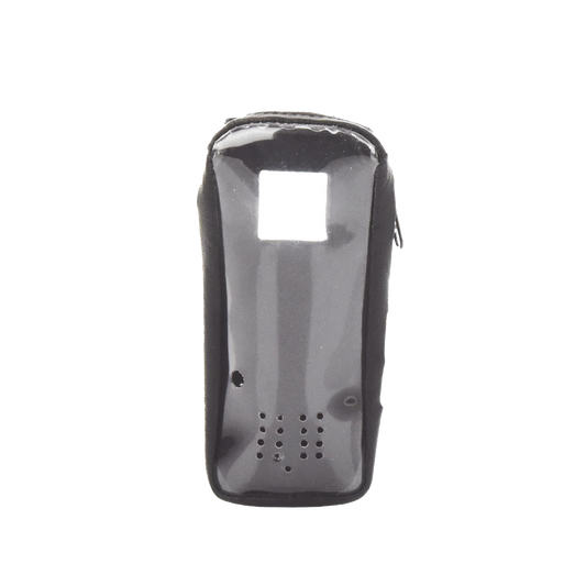 FSMIC-SAT - Funda de Piel Reforzada, con Frente Transparente para Serie Satelital IC-SAT100.