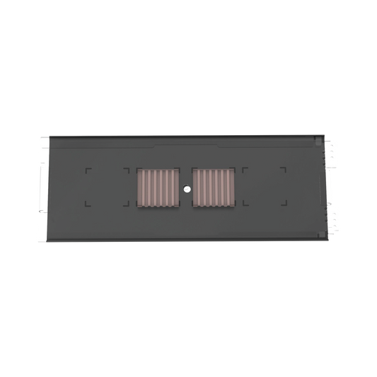 FST24 Charola de Empalme para Fibra Óptica, Para Protección de 24 Empalmes de Fusión o Mecánicos, Compatible con los Paneles FRME3 y FRME4