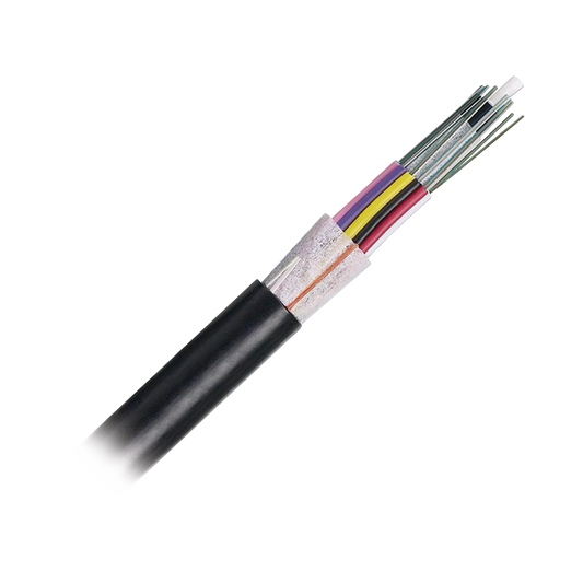 FSTN924 Cable de Fibra Óptica de 24 hilos, OSP (Planta Externa), No Armada (Dieléctrica), 250um, Monomodo OS2, Precio Por Metro