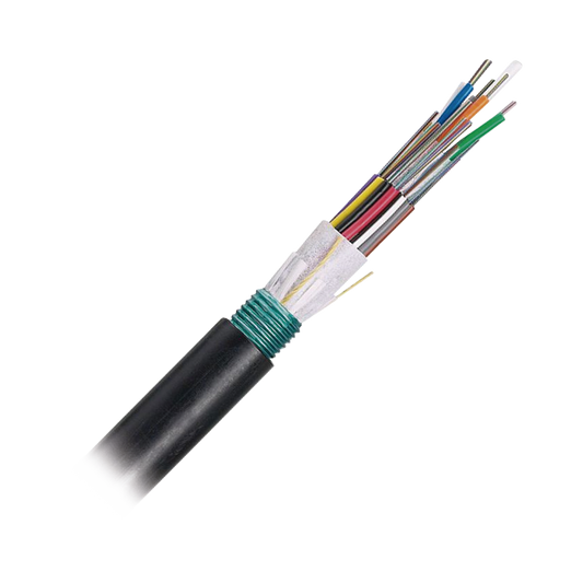 FSWN912 Cable de Fibra Óptica de 12 hilos, OSP (Planta Externa), Armada, 250um, Monomodo OS2, Precio Por Metro