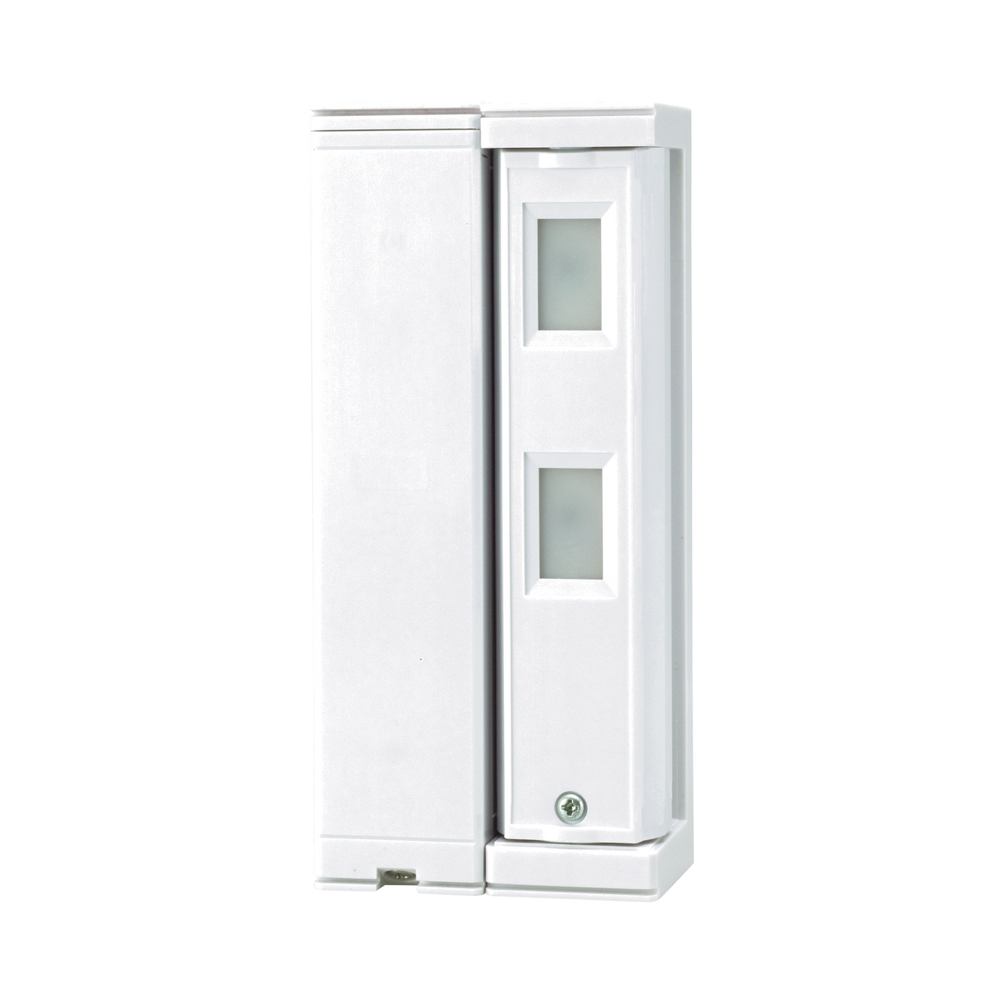 FTN-R - Sensor de Movimiento / Tipo Cortina / Ajuste de detección 2m o 5m / 100% Exterior / Inalambrico (Alimentación)/Compatible con cualquier panel de alarma / Proteja fachadas, puertas, ventanas, balcones y mas!