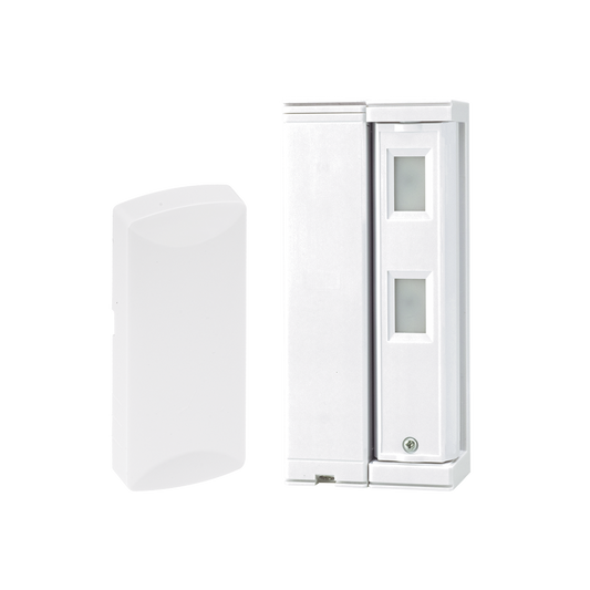 FTN-R-HW Sensor de Movimiento  Inalambrico/ Tipo Cortina / Ajuste de detección 2m o 5m / 100% Exterior / Inalámbrico / Incluye transmisor SFWST232 para paneles Honeywell / Proteja fachadas, puertas, ventanas, balcones y mas!